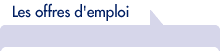 Les offres d'emploi