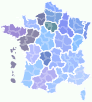 Aidez-vous de la carte de France