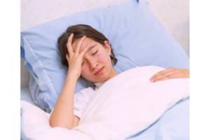 Migraine d'une adolescente