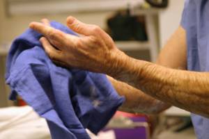 Lavage de mains à l'hôpital