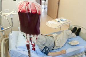 Un donneur de sang
