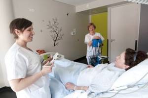 Chambre d'un patient hospitalisé